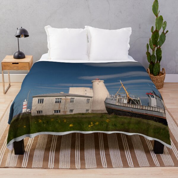 Item preview, Gardur Inn and Lighthouse designed and sold by DiFigianoPhoto.
