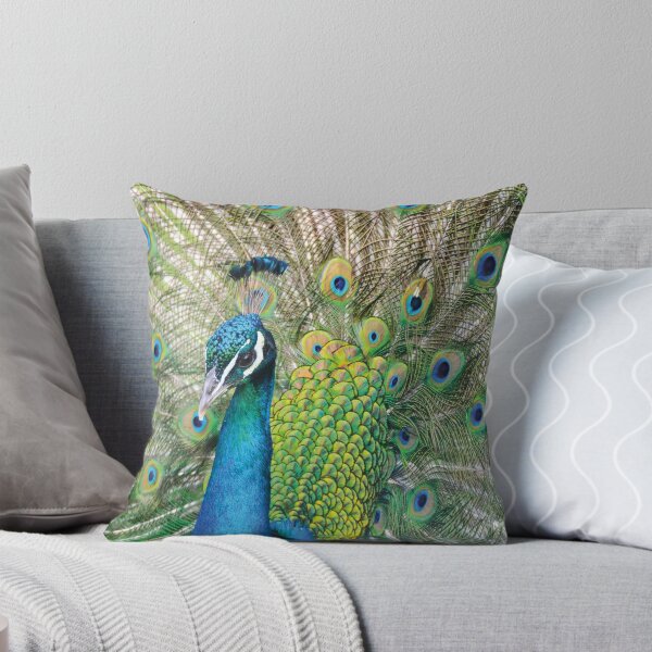 Item preview, Majestic peacock with magnificent plumage designed and sold by Mauswohn.
