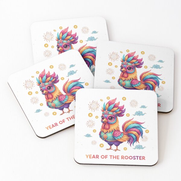 Item preview, YEAR OF THE ROOSTER designed and sold by likbatonboot.