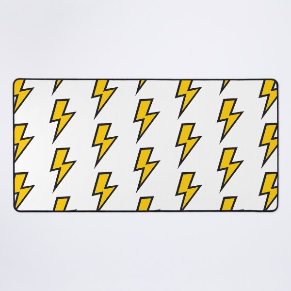 Item preview, Yellow Lightning Bolt with Black Outline designed and sold by OneThreeSix.