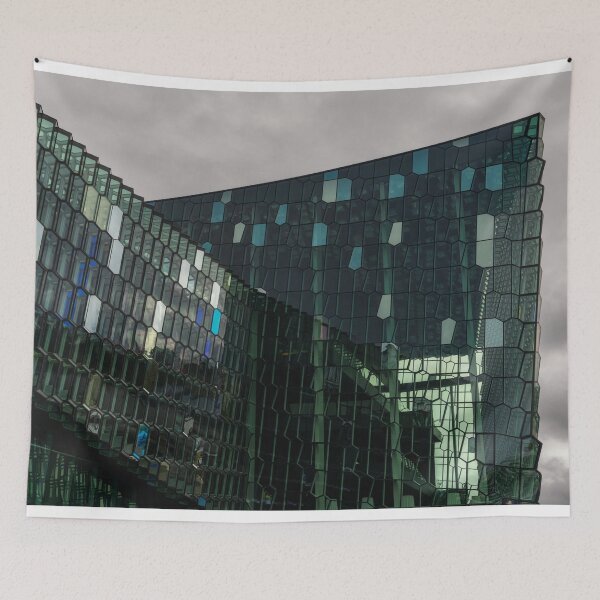 Item preview, The Harpa in Reykjavik designed and sold by DiFigianoPhoto.