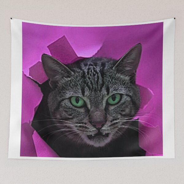 Item preview, The Cat That Peeks designed and sold by NoxLand.