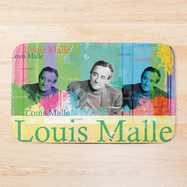 Item preview, Louis Malle Pop Art Portrait Collage designed and sold by Mauswohn.