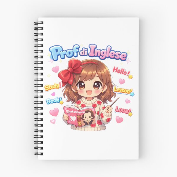 Item preview, Kawaii Prof Inglese Italiana Sticker Stelle designed and sold by OrikuStudio.