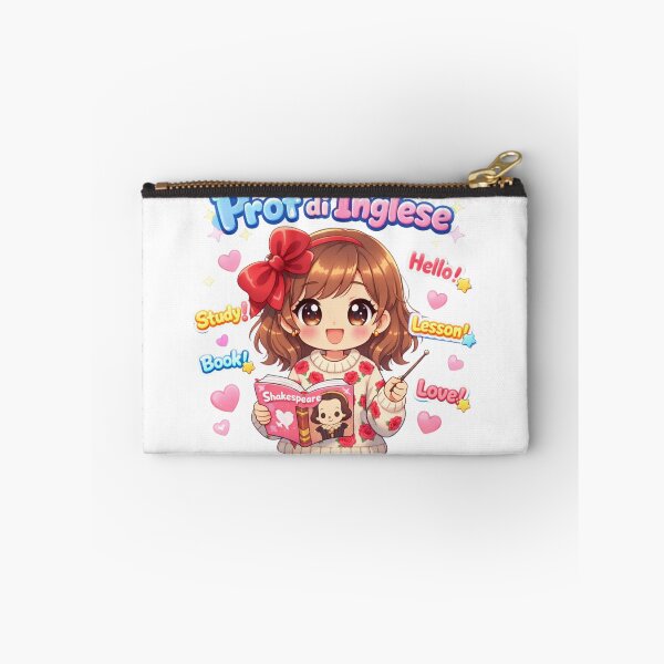 Item preview, Kawaii Prof Inglese Italiana Sticker Stelle designed and sold by OrikuStudio.