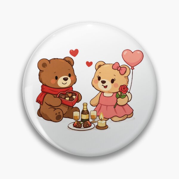 Item preview, Valentine's Day Love Bear designed and sold by CadresSauvages.