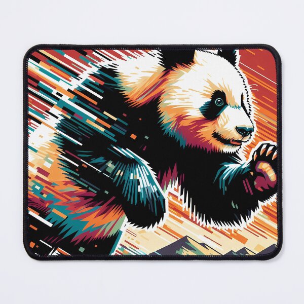 Item preview, 094 - Geometric Panda designed and sold by GoLayout.