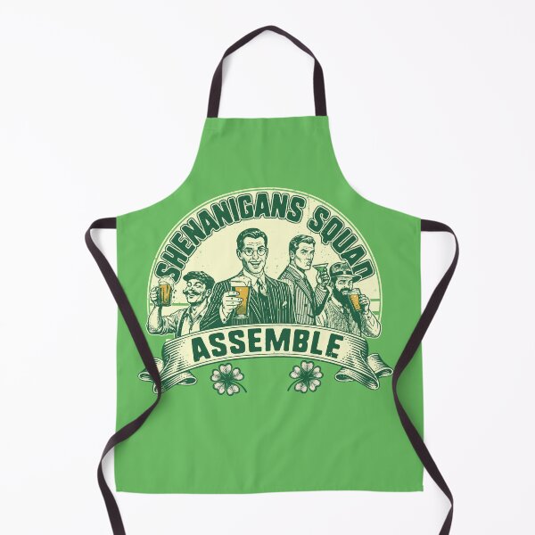 Item preview, Shenanigans Squad Assemble Vintage St. Patrick's Day designed and sold by Nerd Shizzle.