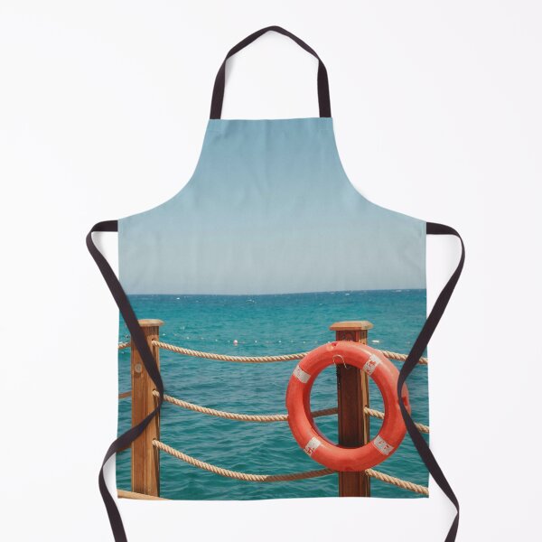 Item preview, Life preserver on a wooden pier designed and sold by simeonred.