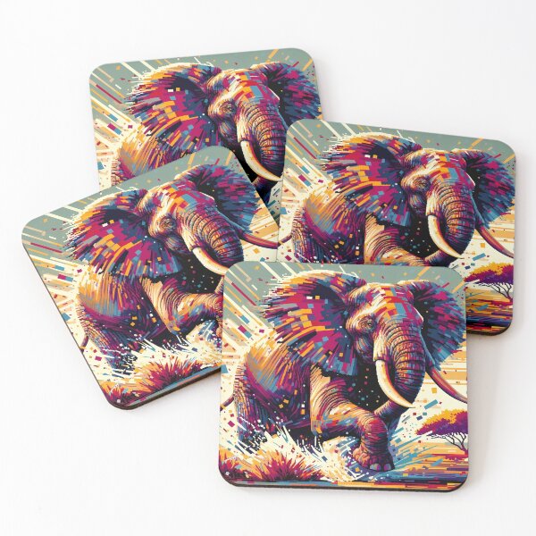 Item preview, Copy of 90 - Geometric Elephant designed and sold by GoLayout.