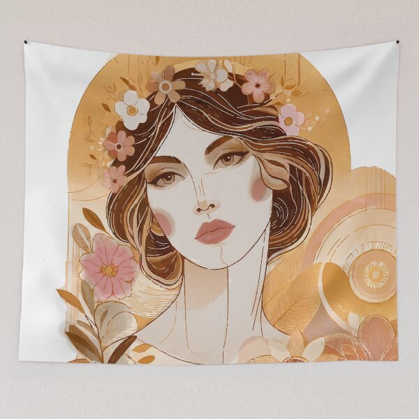 Item preview,  Divine Feminine Power – International Women’s Day Art | Soft Boho Goddess designed and sold by  Ojo de Lilith.