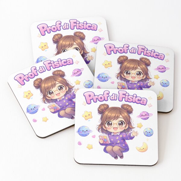 Item preview, Kawaii Prof Fisica Italiana Sticker Gravità designed and sold by OrikuStudio.