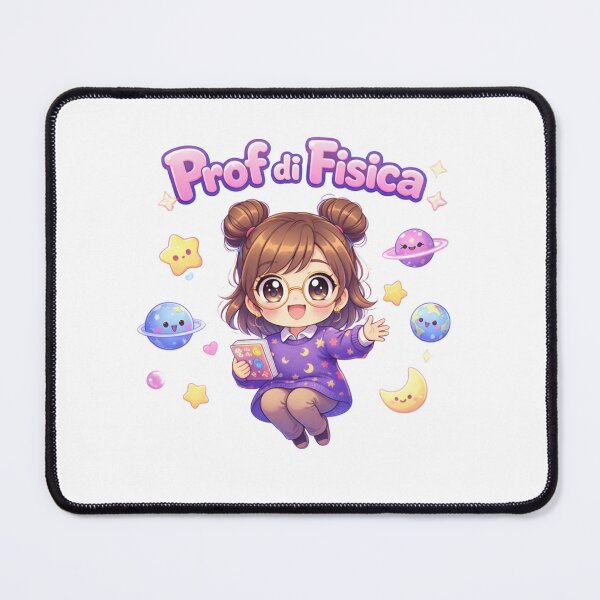 Item preview, Kawaii Prof Fisica Italiana Sticker Gravità designed and sold by OrikuStudio.