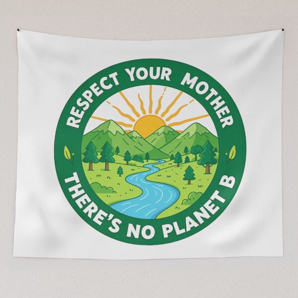 Item preview, Save The Planet Respect Our Shared Home designed and sold by SkeletonsDanger.