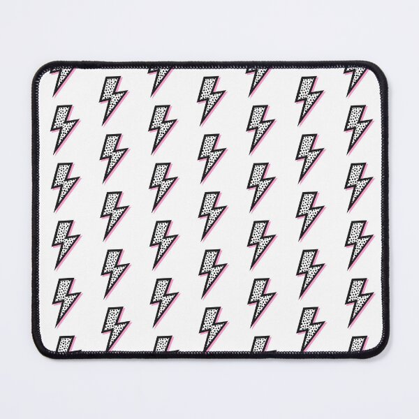 Item preview, Dalmatian Spots, Black and Pink, Lightning Bolts designed and sold by OneThreeSix.