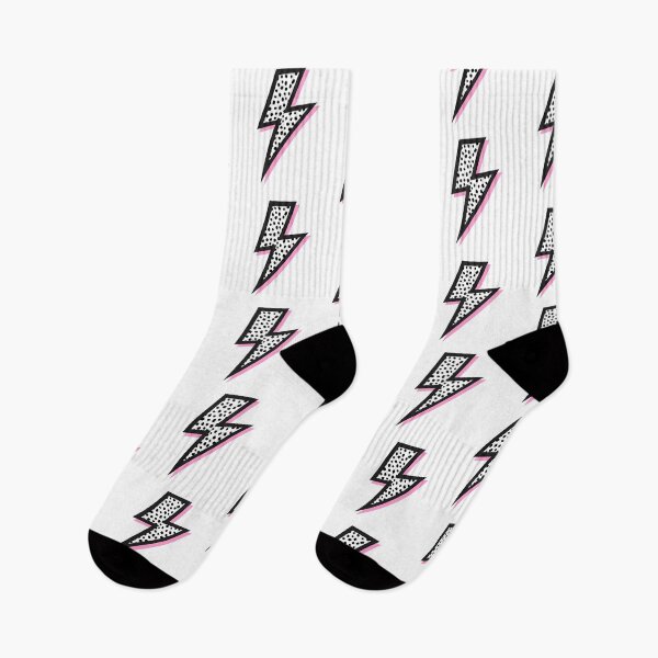 Item preview, Dalmatian Spots, Black and Pink, Lightning Bolts designed and sold by OneThreeSix.