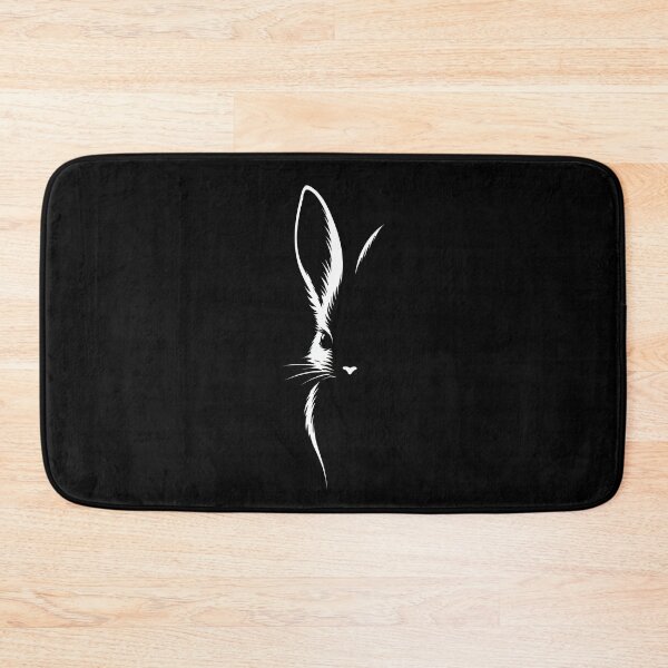 Item preview, Minimalist Rabbit Edge Outline Silhouette designed and sold by Ombrya.