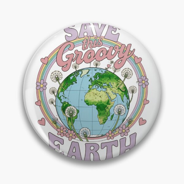 Item preview, Save The Planet Save Groovy Earth With Positive Energy And Care designed and sold by SkeletonsDanger.