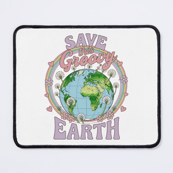 Item preview, Save The Planet Save Groovy Earth With Positive Energy And Care designed and sold by SkeletonsDanger.