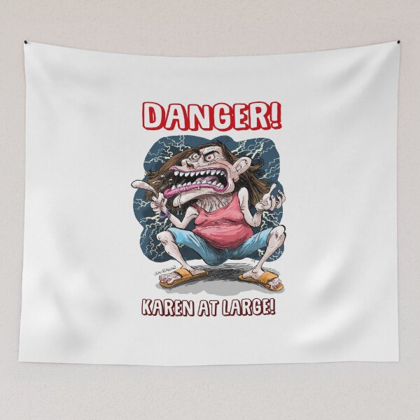 Item preview, Danger Karen at Large version 2 designed and sold by IanBakerToons.