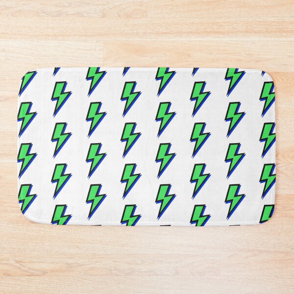 Item preview, Lightning Green and Blue designed and sold by OneThreeSix.