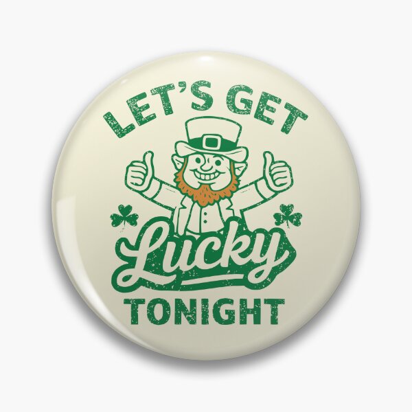 Item preview, St Patricks Day Lets Get Lucky Tonight Funny Leprechaun designed and sold by Imaginationbeyond.