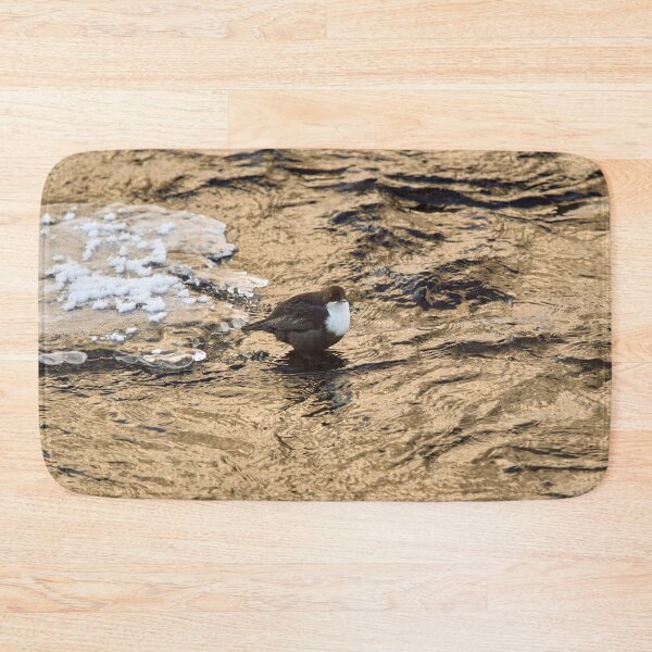 Item preview, Copper river. White-throated dipper Winter 2026 designed and sold by Jouko Lehto Photography.