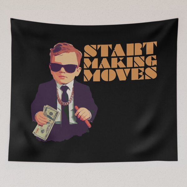 Item preview, Start Making Moves Business Baby designed and sold by UNK-Fatigues.