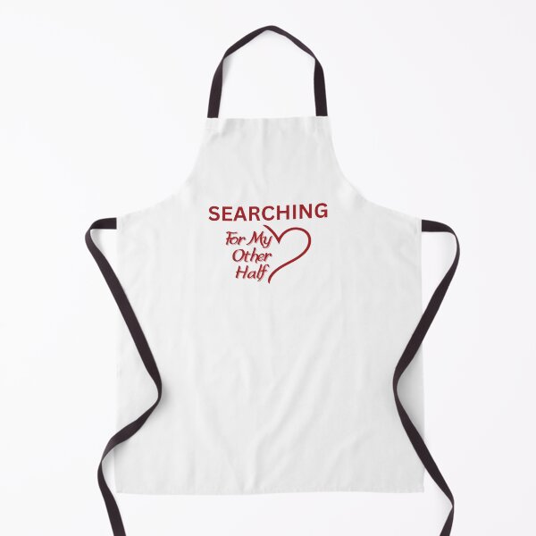 Item preview, Valentine heart Searching For My Other Half designed and sold by PTB Art Design.