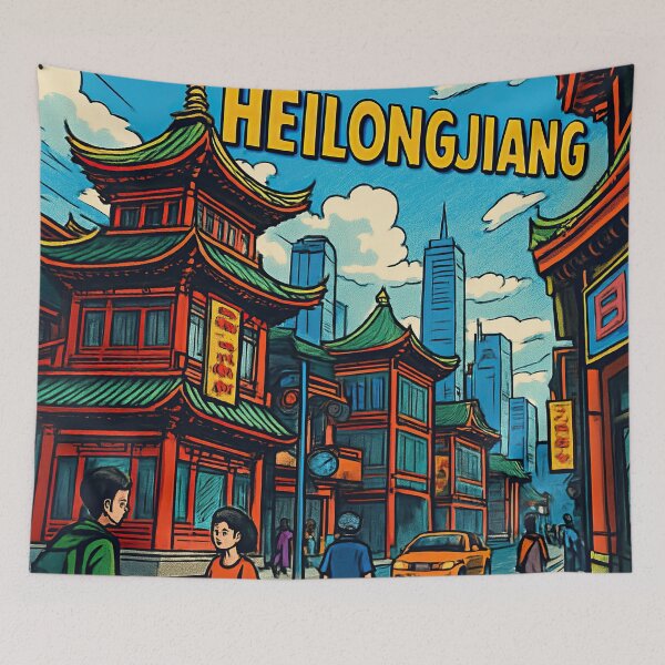 Item preview, Heilongjiang, China | Comics stylCartoone -  designed and sold by ComicsFactory.
