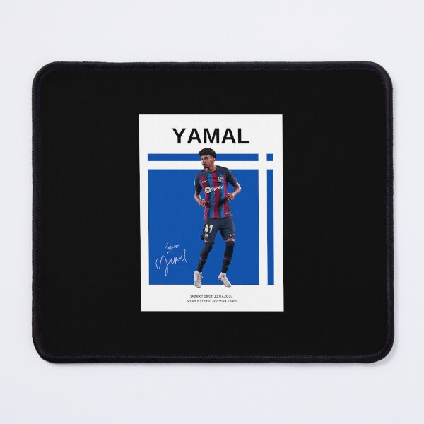 Item preview, Soccer Player Blue Striped Jersey Poster designed and sold by barradings.