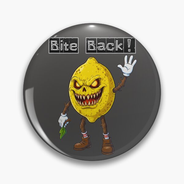 Item preview, Evil Lemon - Vintage Monster Cartoon Style designed and sold by MBBialyPiksel.