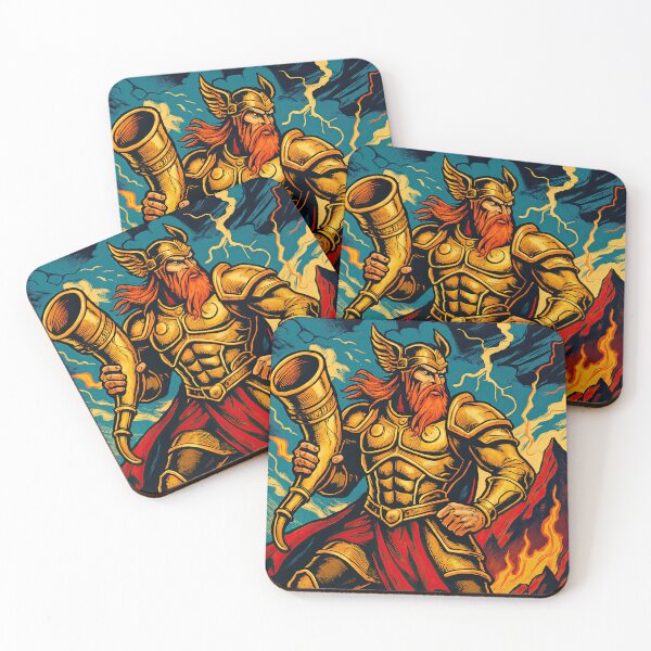 Item preview, Heimdall, Norse mythology | Comics stylCartoone -  designed and sold by ComicsFactory.