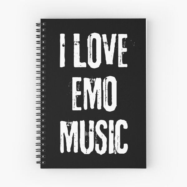 Item preview, i love emo music designed and sold by lotsagoth.