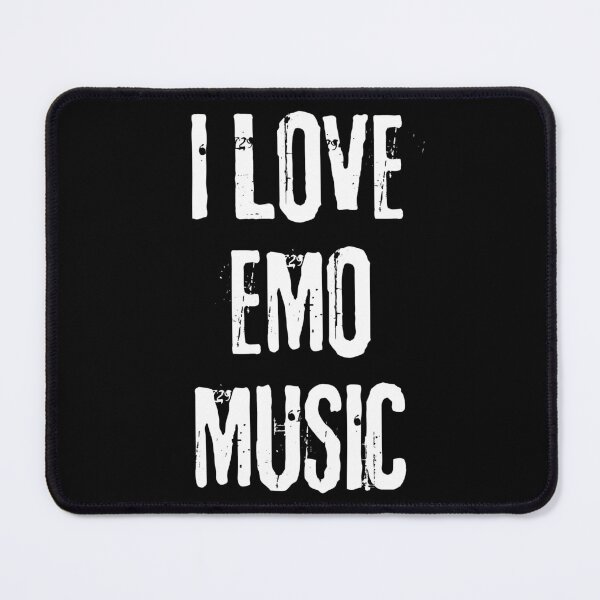 Item preview, i love emo music designed and sold by lotsagoth.