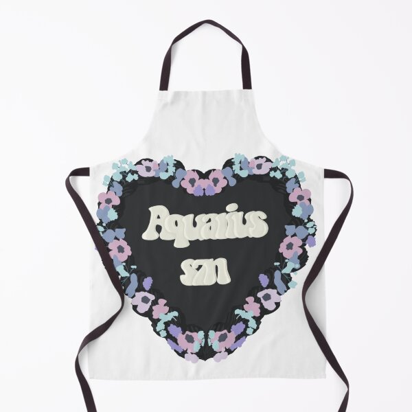 Item preview, Aquarius Season Star Sign Love Heart Birthday Cake designed and sold by FreeOrca.