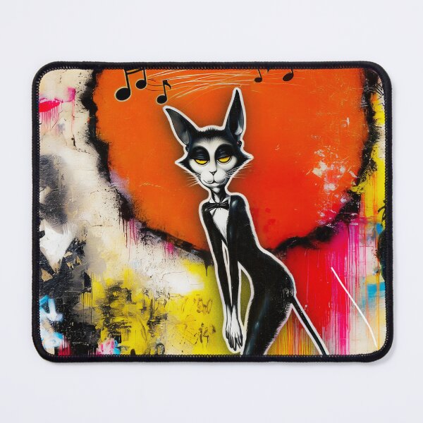 Item preview, Funky Jazz Cat 1 designed and sold by Andy Gambino Art.