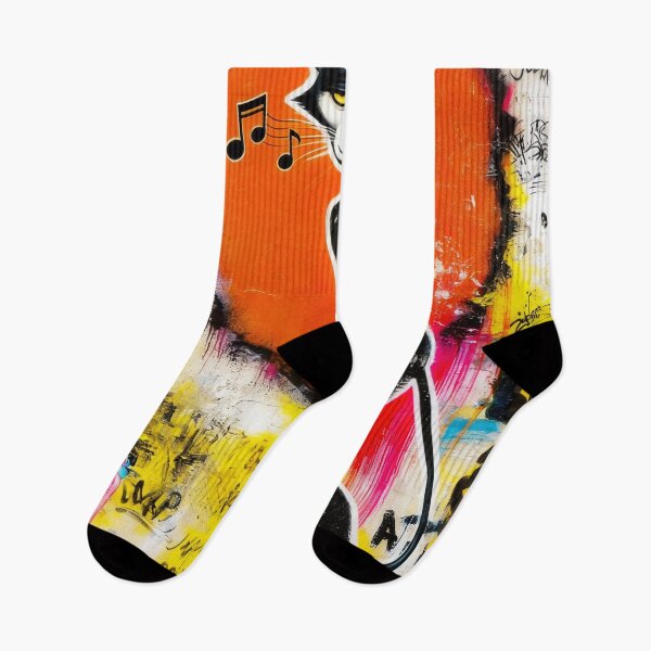 Item preview, Funky Jazz Cat 1 designed and sold by Andy Gambino Art.