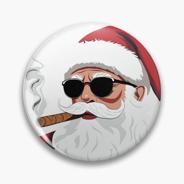 Item preview, Smoking Santa designed and sold by SantasPole.