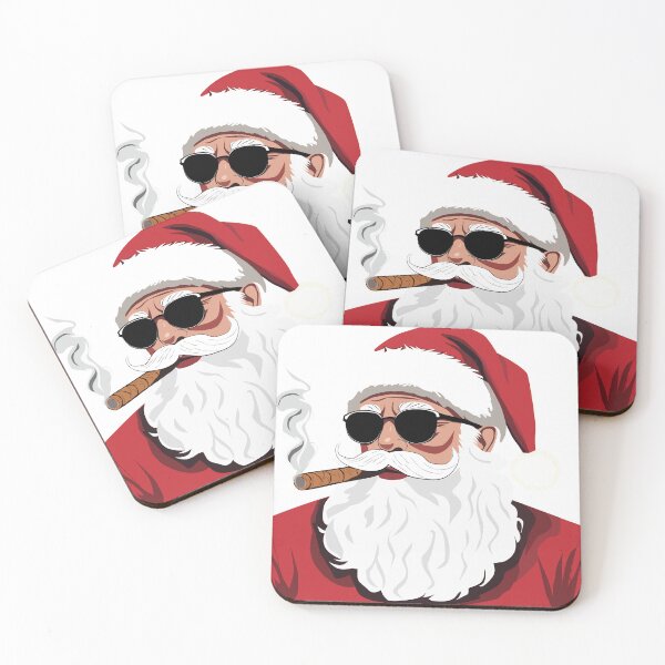 Item preview, Smoking Santa designed and sold by SantasPole.