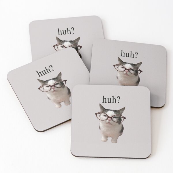 Item preview, huh cat - bubucat designed and sold by Bubucat.