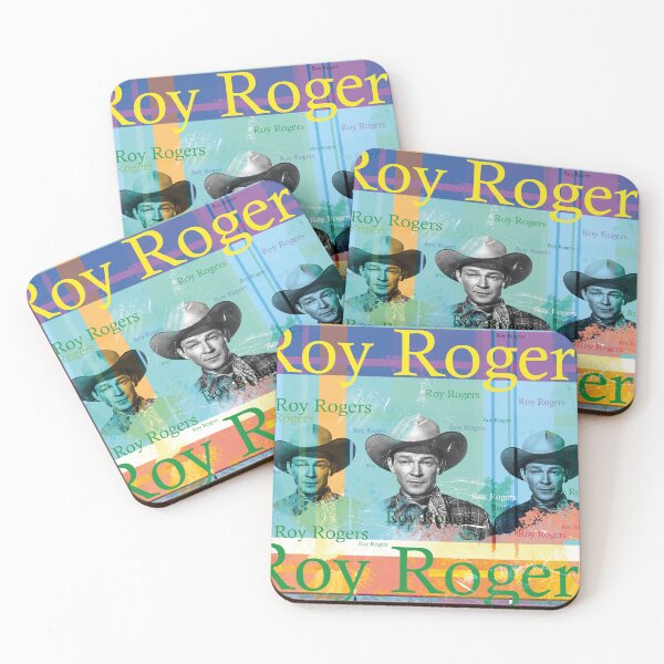 Item preview, Roy Rogers Western Legend Artistic Portrait Collage designed and sold by Mauswohn.
