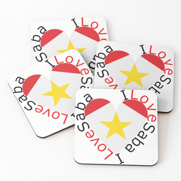 Item preview, I Love Saba  Heart designed and sold by TheIconSmith.