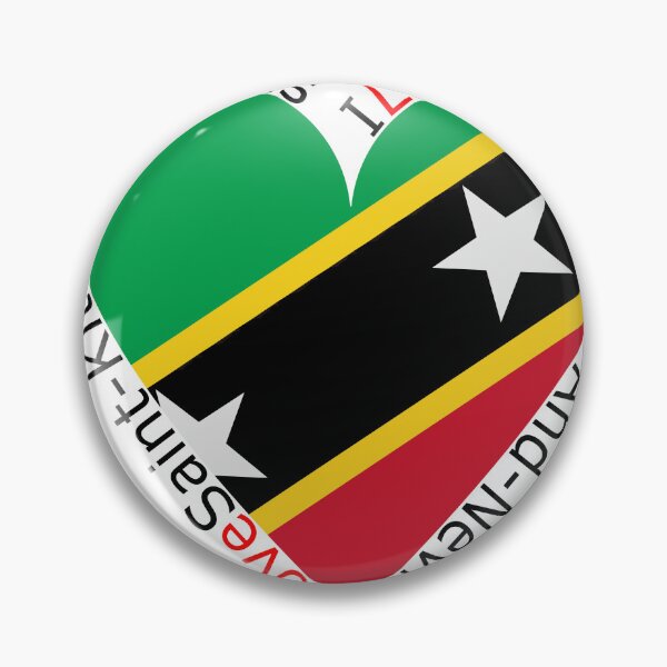 Item preview, I Love Saint Kitts And Nevis  Heart designed and sold by TheIconSmith.