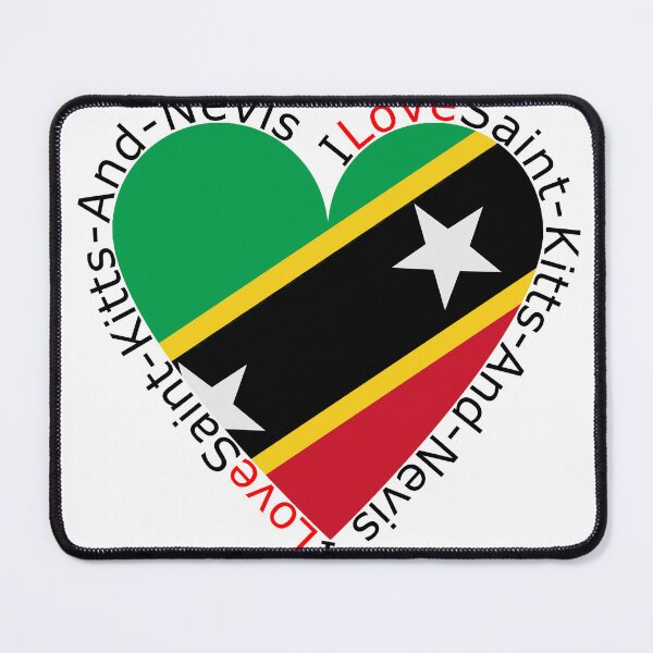 Item preview, I Love Saint Kitts And Nevis  Heart designed and sold by TheIconSmith.
