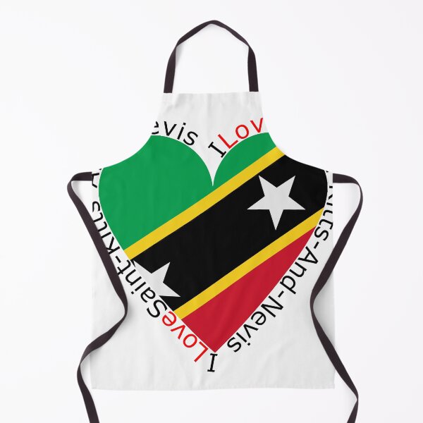 Item preview, I Love Saint Kitts And Nevis Heart designed and sold by TheIconSmith.