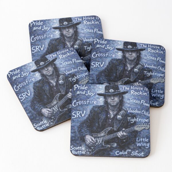 Item preview, Stevie Ray Vaughan legendary Artwork designed and sold by LuluLeb.