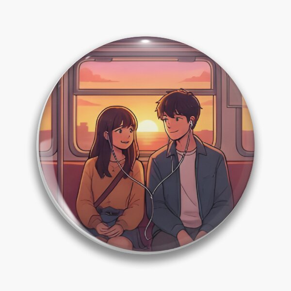 Item preview, Anime Couple Everyday Love Relatable Sticker Pack designed and sold by Day Dreamer.