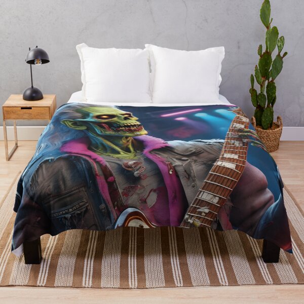 Item preview, Rock n Roll Zombie guitarist on stage designed and sold by Mauswohn.
