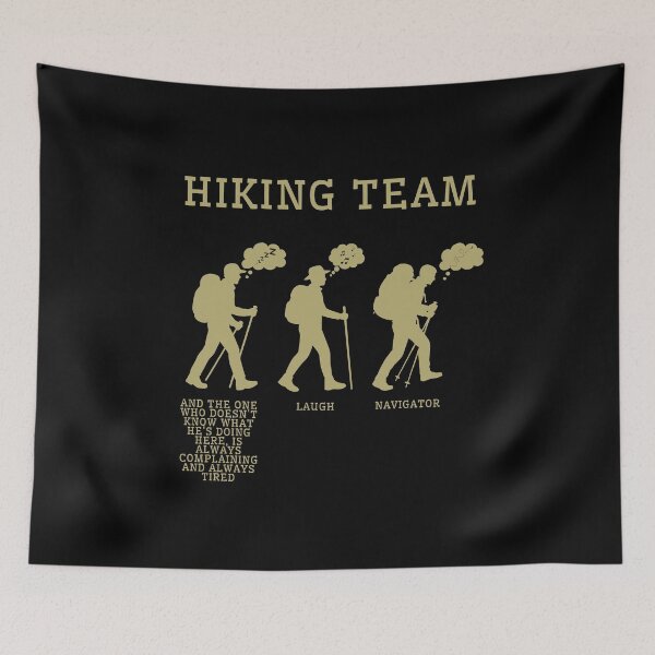 Item preview, Hiking team - dream team designed and sold by CypisDesign.